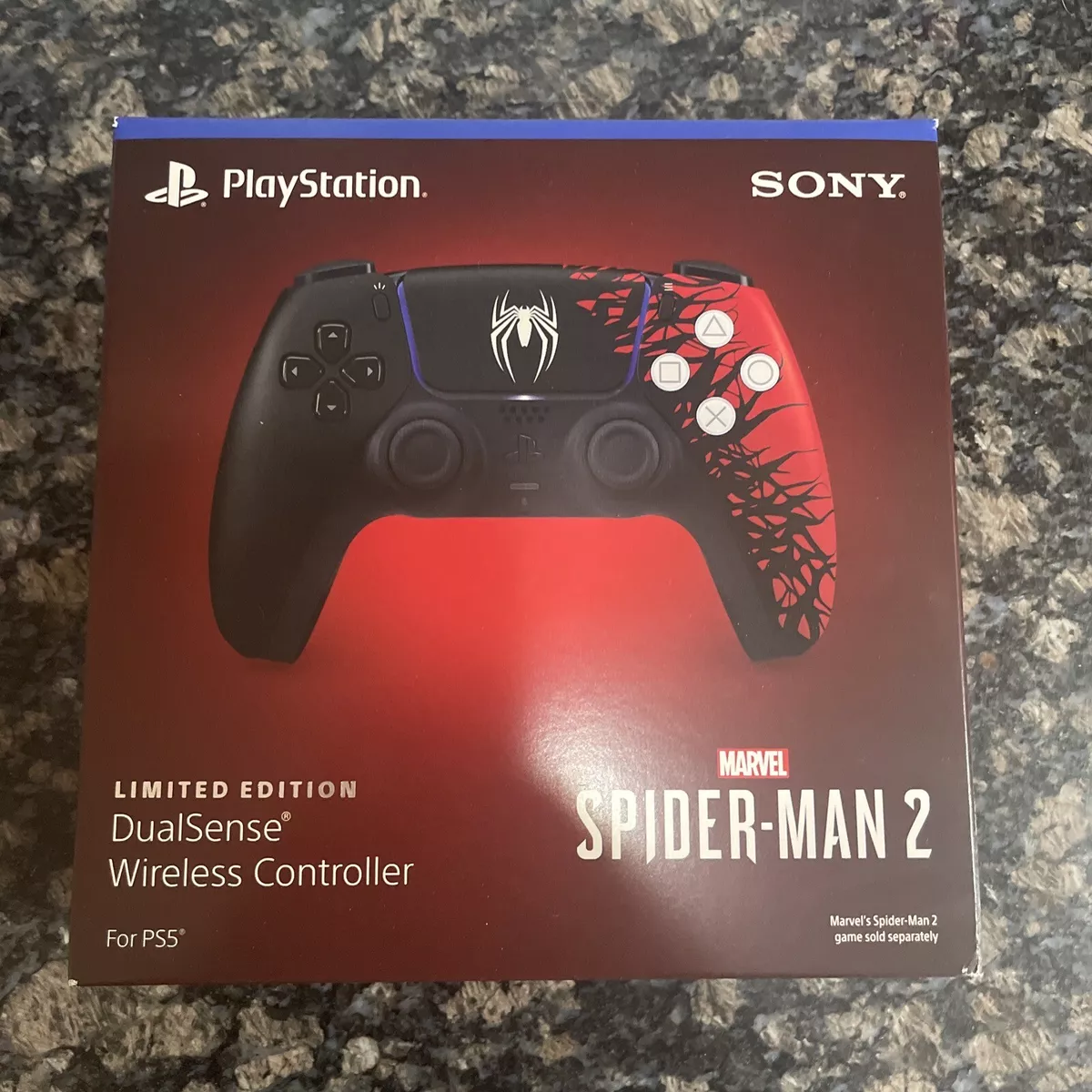 Sony PlayStation5 PS5 Spider-Man 2 DualSense Wireless Controller New  Limited Etd 711719571155