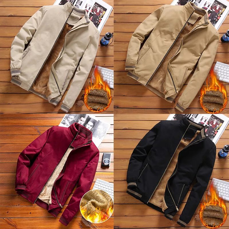 Chaqueta De Hombre Casaca Invierno Chamarra Moda Casual Abrigo