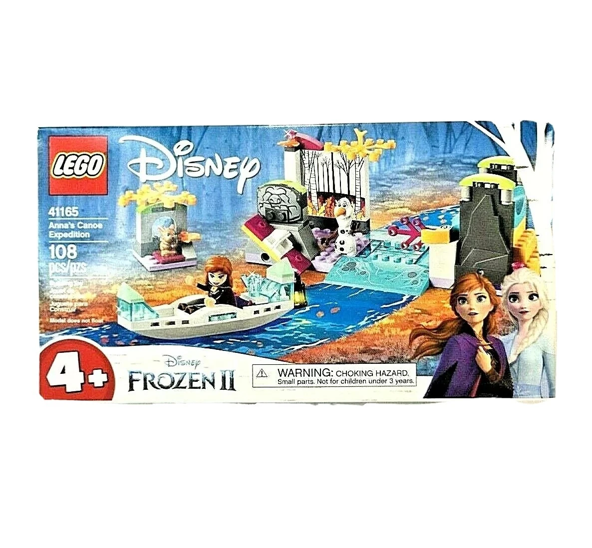 Lego Disney Frozen 2 Anna s Canoe Expedition 41165 NEW Sealed 108pcs Olaf