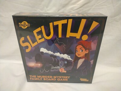 Cheatwell Games SLEUTH | The Murder-Mystery Family Brettspiel. NEU & VERSIEGELT 