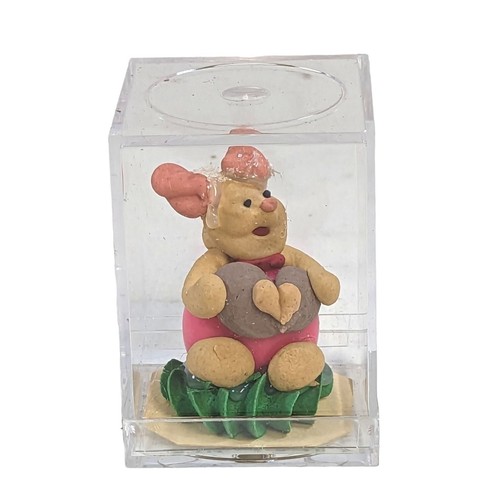 Bubblegum Buddies Disney Vintage 1980s Piglet Candy Figure New Old Stock - Picture 2 of 4