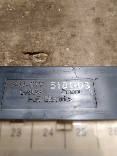 Fuji Electric AU-CW51B1-03 Terminal Block - Picture 2 of 6