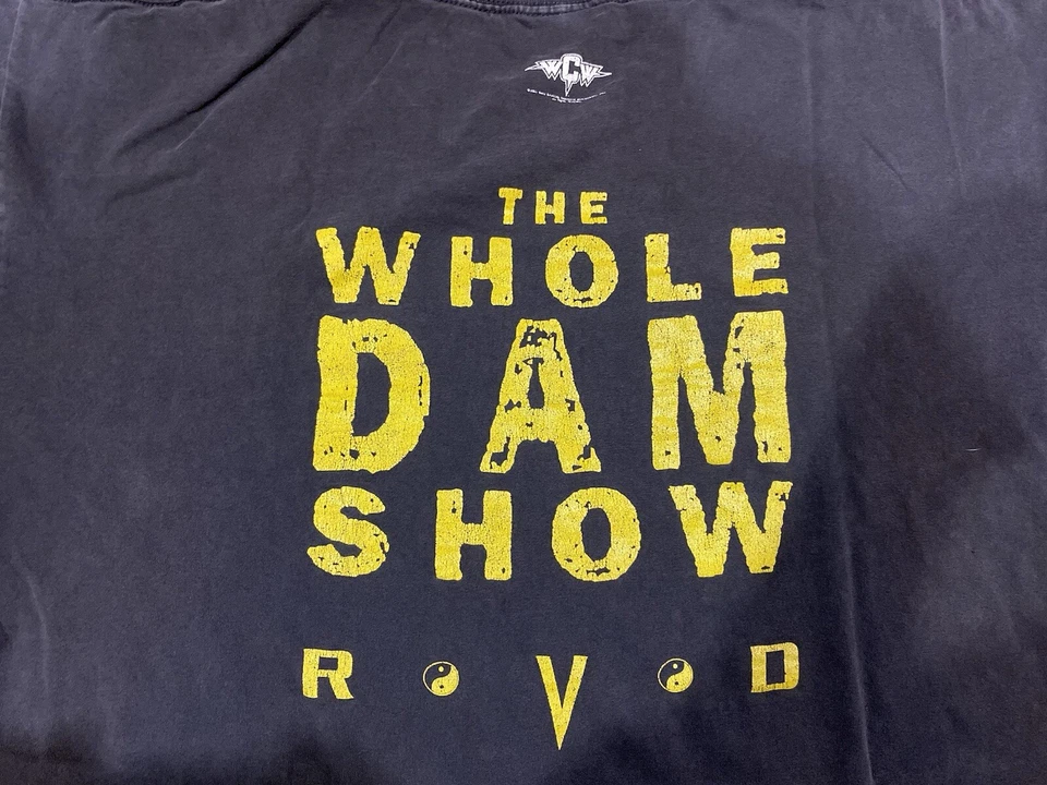 Camisa WWE WWF Vintage Rob Van Dam RVD "the Whole F'N Show" Talla XXL *Leer Biografía* Foto 2 de 4