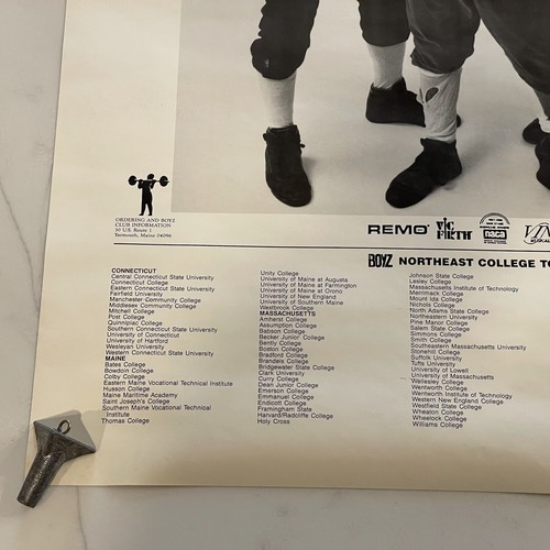 Póster de The Boyz 1980’s Band Northeast College Tour - Garage Band From Vermont - Imagen 2 de 10