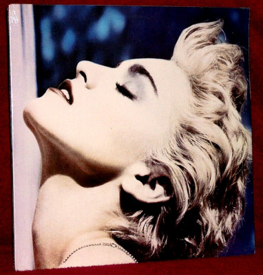 LP SEALED MADONNA TRUE BLUE 1986 SIRE CLUB ED. NO CUT OUT MARKS NO BAR CODE