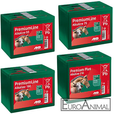 Weidezaunbatterie Trockenbatterie 9 Volt ALKALINE Marke AKO für Weidezaungerät