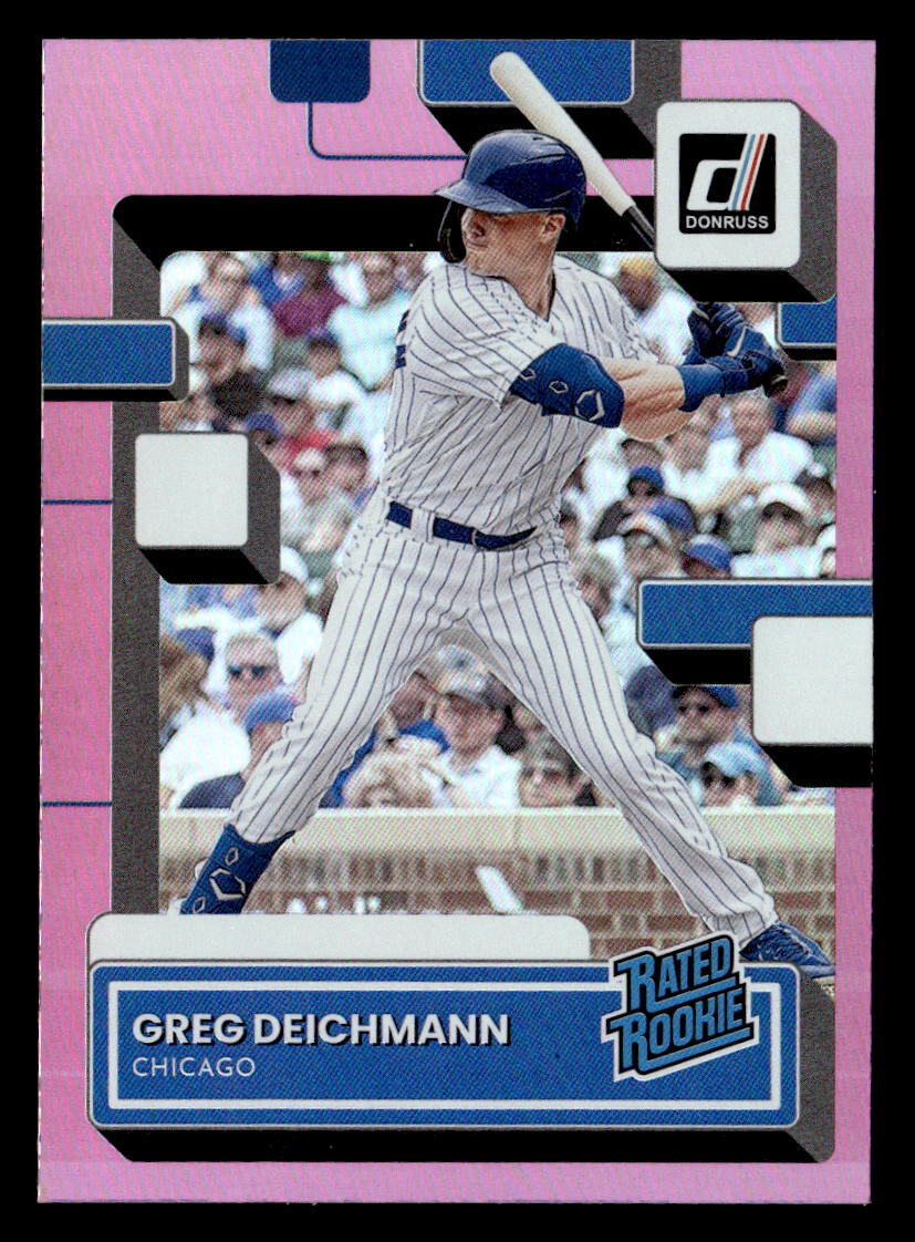 2022 Donruss #45 Greg Deichmann Holo Pink