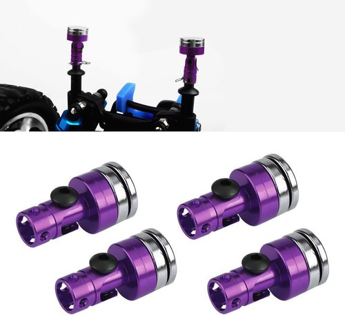 4pcs Magnetic Invisible Body Post Mount Shell Column w/ Clip for 1:10 SCX10 TRX4 - Picture 4 of 13