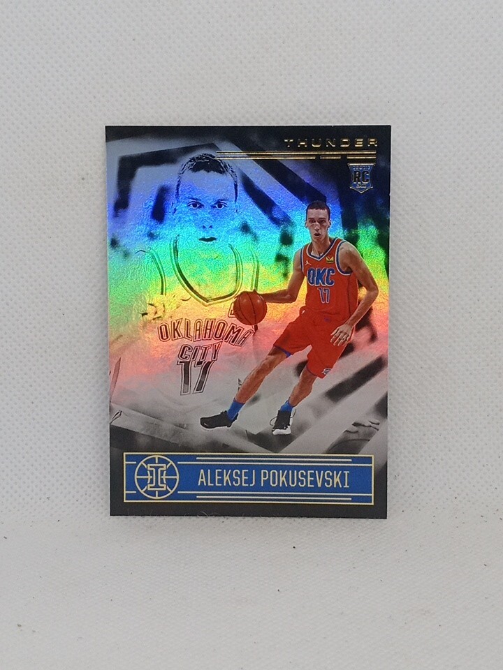 2020-21 Illusions Aleksej Pokusevski Rookie #188 Oklahoma City Thunder