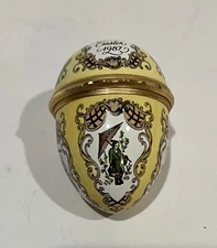 Halcyon Days English Enamel 1987 Easter Egg Box