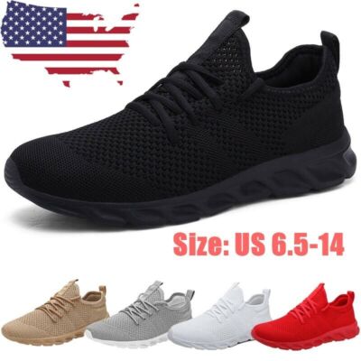 Men's Casual Sneakers Outdoor Running Tennis Sports Fashion Non-slip Shoes Gym