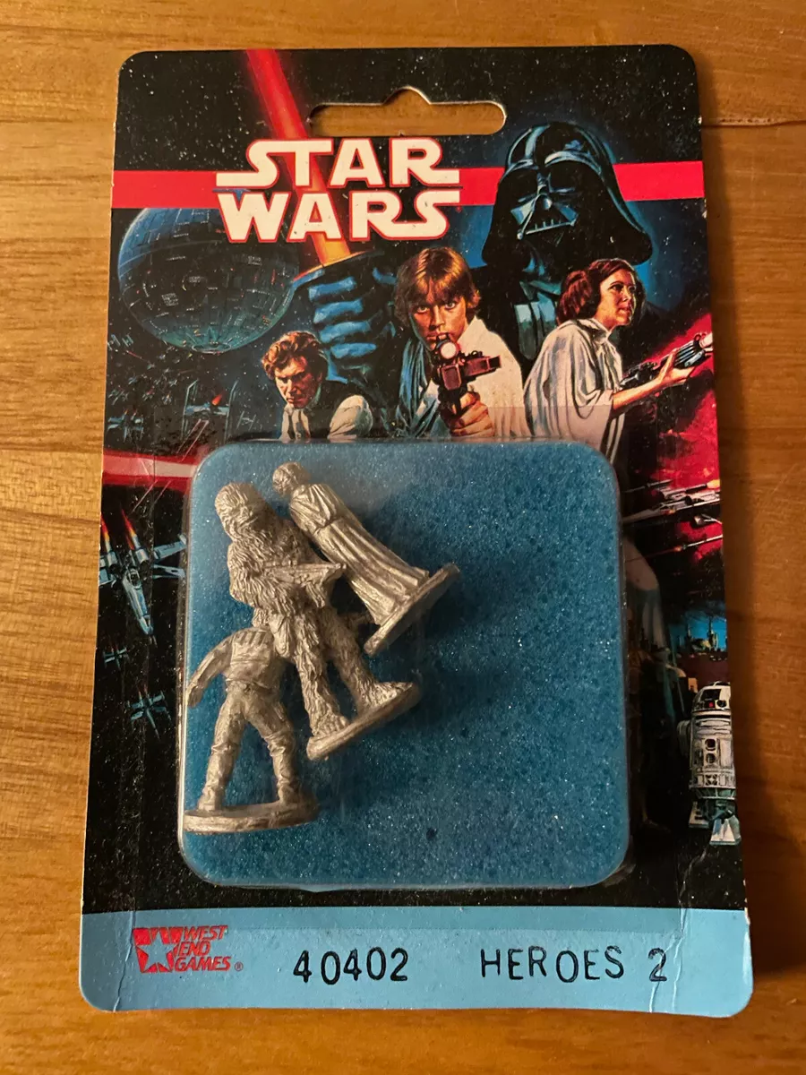 Star Wars - West End Games Miniatures - Heroes 2 - 40402 - 25mm - 1992