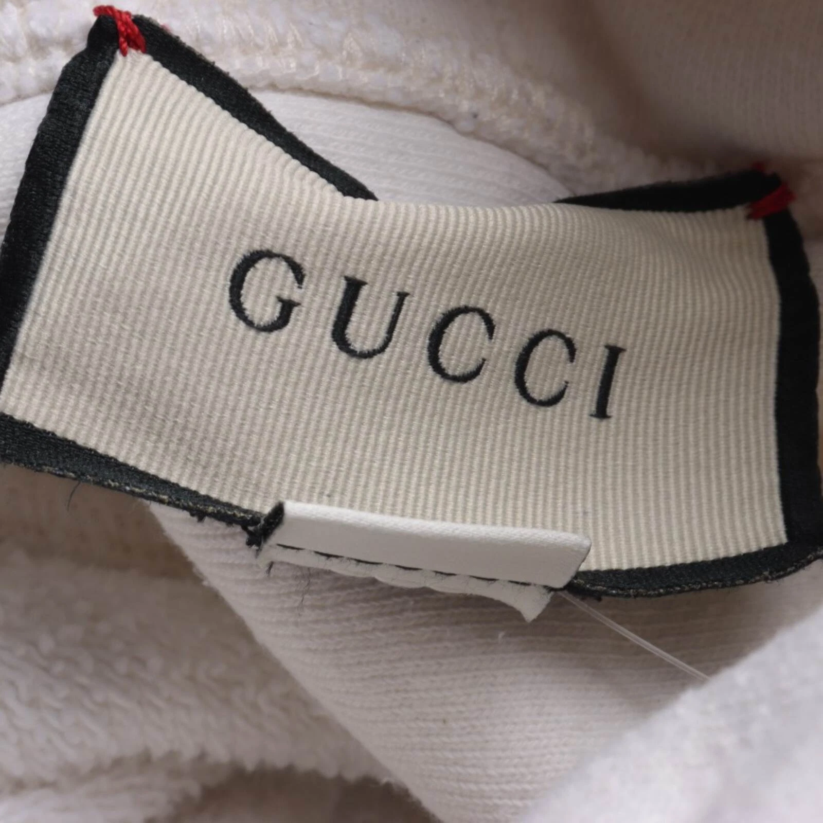 Felpa con cappuccio Gucci bianca M