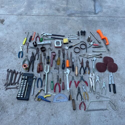 Big Lot Of Hand Tools 106 Pieces - Foto 1 di 19