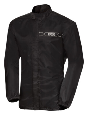 IXS Nimes 3.0 Size M Motorcycle Rain Jacket Waterproof Touring Black
