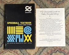 Speedball Textbook for Pen  Brush Lettering 19th Edition 1965  Osmiroid Guide