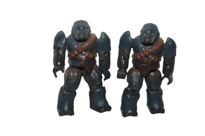 #ad LOT OF 2 PCS 2 INCH Halo Mega Bloks Covenant Brute Figure Mini Figure toys $9.79