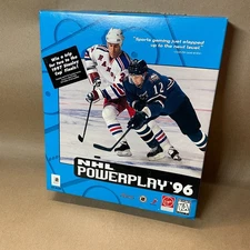 NHL Powerplay '96 Windows 96 CD-ROM PC Big Box only, no game