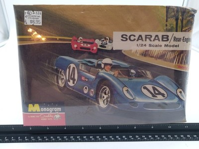 Monogram 1997 Scarab  Rear Engined 1:24 Scale Model Kit