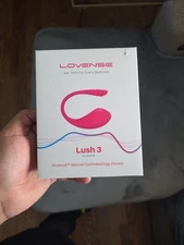 Lovense Lush 3 Bluetooth Remote Controlled Waterproof Rechargeable Silicone