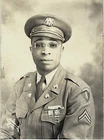 Vintage WWII Black Photo Studio~Kansas City~African American Soldier~Missouri