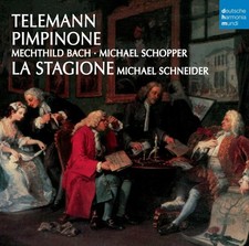 MICHAEL LA STAGIONE/SCHNEIDER - TELEMANN: PIMPINONE  CD LIKE  NEW