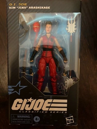 GI Joe Classified Series Jinx 6" Action Figure Kim Arashikage 2024 Hasbro Sealed