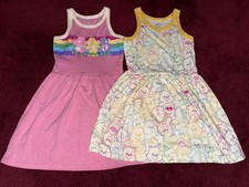 CARE BEARS 2 DRESS SET SLEEVELESS GIRLS 7/8 Sundresses