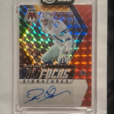 2024 Panini Mosaic Deion Sanders Dallas Cowboys In Focus Signatures #IF-DSS Auto