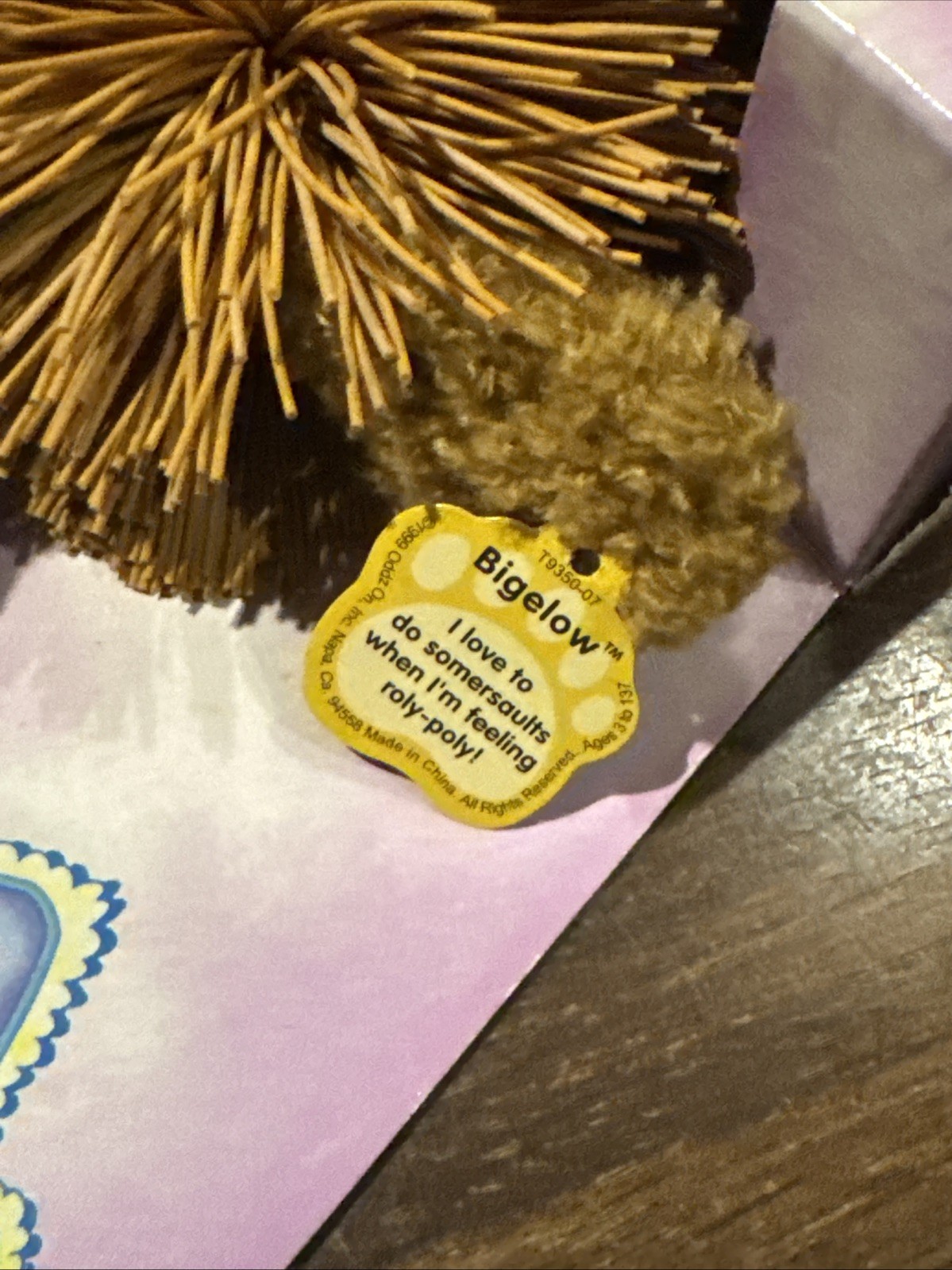 1999 Koosh Teddies Teddy Bear by OddzOn Truffles NOS Bigelow