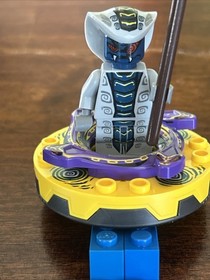 Lego 9456 Ninjago Spinner Battle Arena 100% Kendo Kai Rattla Hypnobrai No Cards