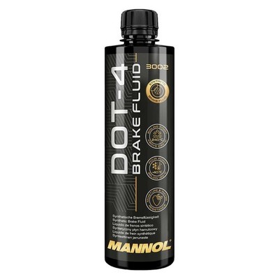 Bremsflüssigkeit MANNOL DOT-4 SAE J1703 450ml Bremse Brems Flüssigkeit DOT4 DO T
