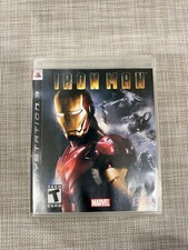 Iron Man PS3 Complete CIB Sony PlayStation 3 Marvel Sega Game