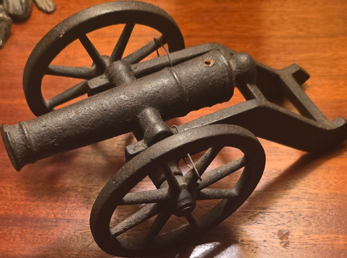 Large Cast Iron Stevens Cannon  Model late 1800