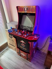 PICKUP ONLY TAMPA FL Arcade 1up - NBA Jam 4 Player Arcade - W riser - Assembled image