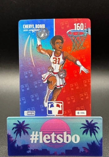 Bo Jackson Battle Arena CHERYL BOMB `Cheryl Miller` Logofoil Steel #LOGO-536 SSP