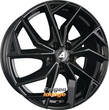 4x ALUTEC ADX,02 Diamant-Schwarz 8x20 ET50 5x112