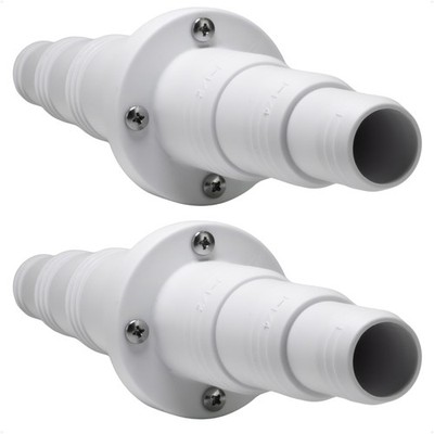 Check Valve Stepped Connection Boat Bilge Pump NonReturn Marine InLine