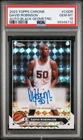 2023 TOPPS CHROME DAVID ROBINSON BLACK GEOMETRIC AUTO  2/2 PSA 10 SPURS HOF
