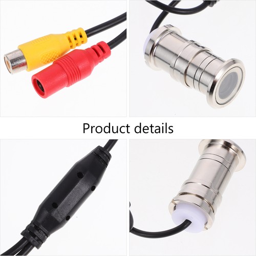 3 .6mm Security Camera Peephole Viewer Wide Angle High Definition Cat Eyes Door - Picture 7 of 12