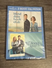 Blind Date Book Club + A Lifelong Love DVD Hallmark 2-Movie Set - New, Sealed