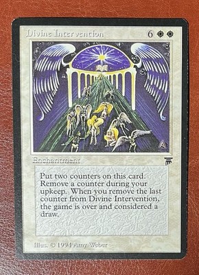 Divine Intervention RESERVED LIST Legends MTG