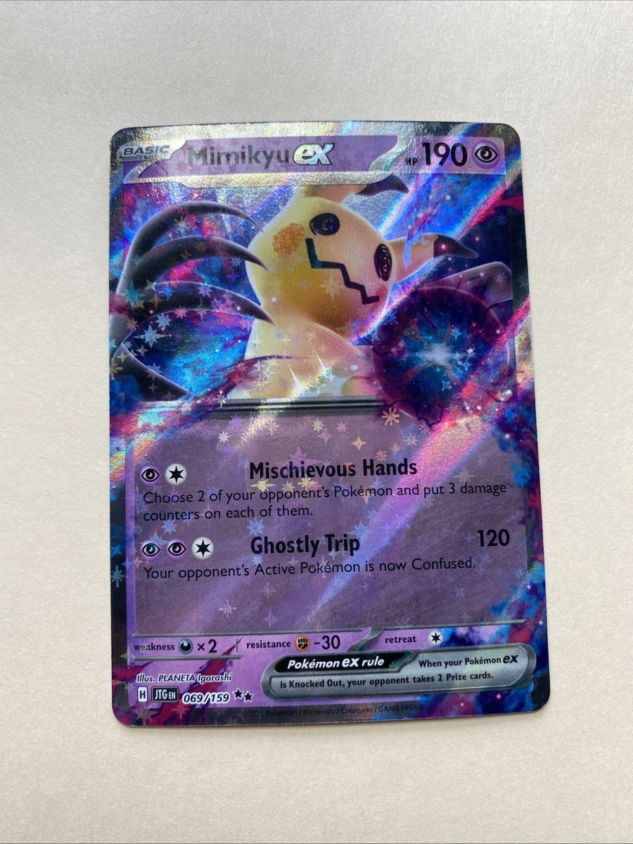ミミッキュ Mimikyu ex 069/159 Sv09: Journey Together Holo - NM | eBay