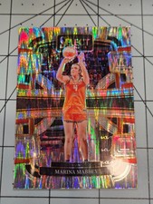 2024 Panini Select WNBA #95 Marina Mabrey Prizms Silver Flash Connecticut Sun