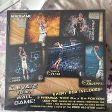 2026 MADGAME Studio NBA Premium Posters 2025-26 All-Star Unopened Box
