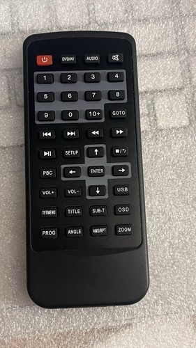 Remote Control For LED Headrest Monitor Dvd. Accele, Bewinner, TESTED. READ.