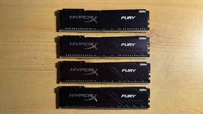 HyperX FURY Black HX432C16FB3K4/128 Arbeitsspeicher 128GB Kit*(4x32GB) 3200MHz D