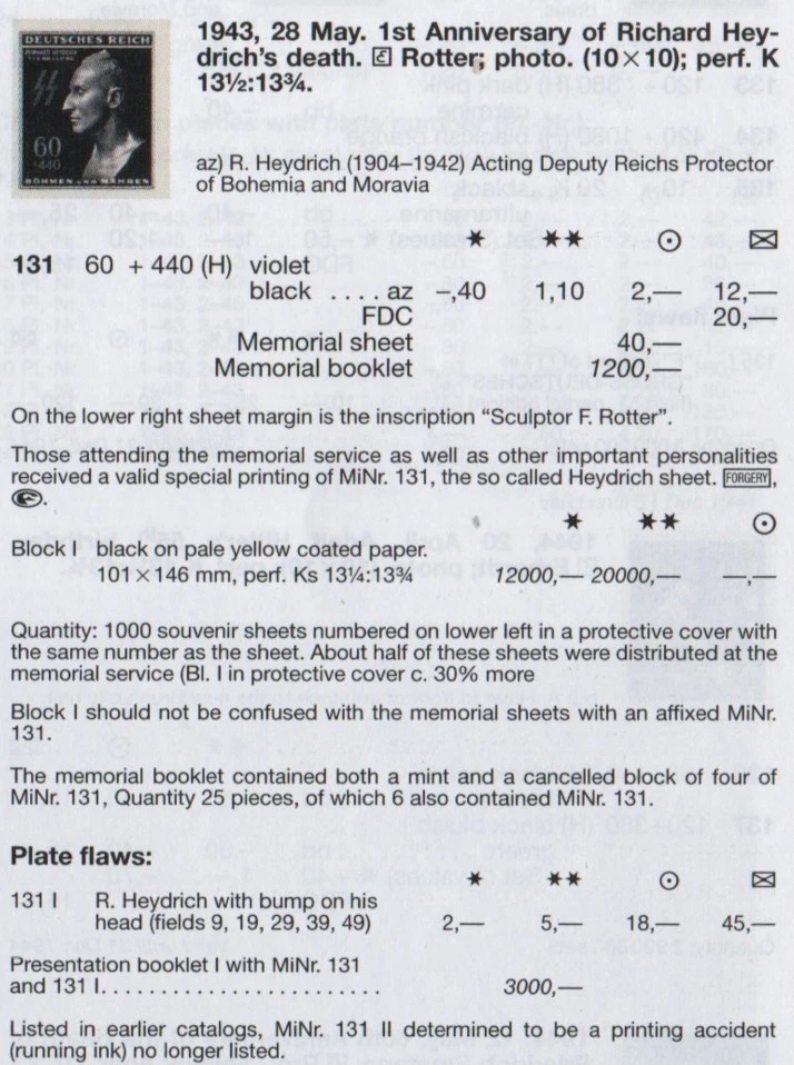 ✔️ GERMANY 3. Reich Reinhard Heydrich SIGNATURE RARE POSTCARD REPRODUCTION - Image 3 of 3