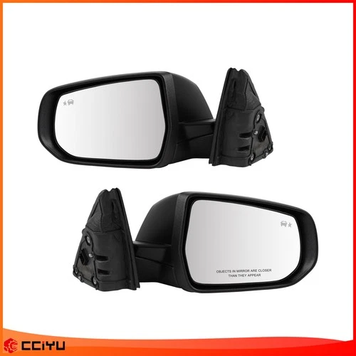 8Pins Heated Pair Driver & Passenger Side Mirror For Chevrolet Malibu 2016-2021