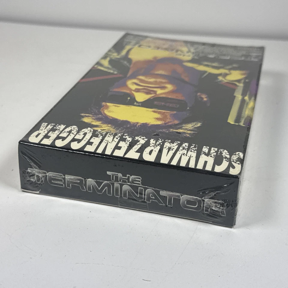 The Terminator VHS SEALED Hemdale Arnold Schwarzenegger VTG  - Image 3 of 4